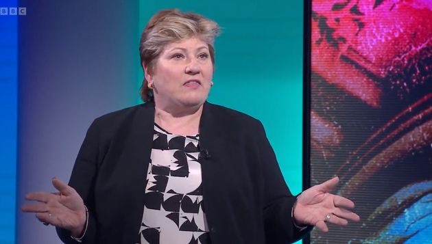 Emily Thornberry took aim at the government over its approach to the ECHR on Tuesday night