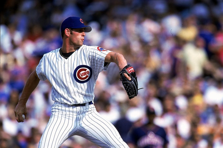 Kyle Farnsworth, pictured successful a 1999 game, is present a superior bodybuilder.