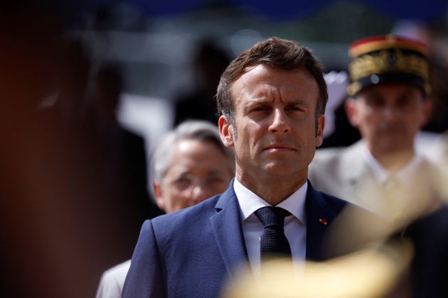 Emmanuel Macron, le 18 juin 2022.