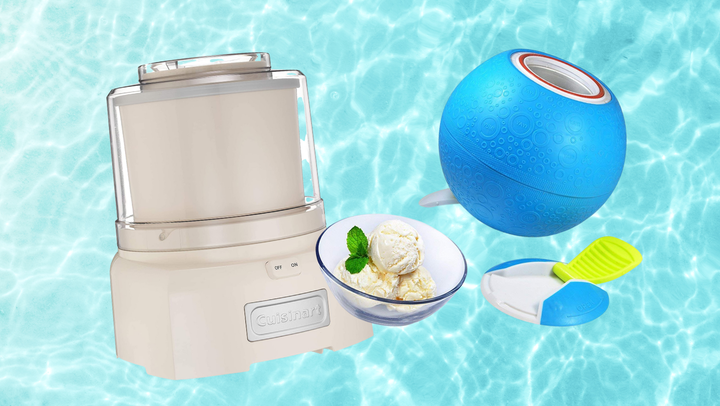 <a href="https://www.amazon.com/Cuisinart-ICE-21CRM-Frozen-Yogurt-Sorbet/dp/B08Y5R23LD?tag=kristenaiken-20&ascsubtag=62b3519de4b0cf43c85f19bc%2C-1%2C-1%2Cd%2C0%2C0%2Chp-fil-am%3D0%2C0%3A0%2C0%2C0%2C0" target="_blank" role="link" data-amazon-link="true" rel="sponsored" class=" js-entry-link cet-external-link" data-vars-item-name="Cuisinart's 1.5-quart frozen yogurt, ice cream and sorbet maker" data-vars-item-type="text" data-vars-unit-name="62b3519de4b0cf43c85f19bc" data-vars-unit-type="buzz_body" data-vars-target-content-id="https://www.amazon.com/Cuisinart-ICE-21CRM-Frozen-Yogurt-Sorbet/dp/B08Y5R23LD?tag=kristenaiken-20&ascsubtag=62b3519de4b0cf43c85f19bc%2C-1%2C-1%2Cd%2C0%2C0%2Chp-fil-am%3D0%2C0%3A0%2C0%2C0%2C0" data-vars-target-content-type="url" data-vars-type="web_external_link" data-vars-subunit-name="article_body" data-vars-subunit-type="component" data-vars-position-in-subunit="0">Cuisinart's 1.5-quart frozen yogurt, ice cream and sorbet maker</a> and the <a href="https://www.amazon.com/Freeze-Cream-Ball-Maker-77349/dp/B008AK7YVU/ref=zg_bs_289924_49/137-0643487-9690630?pd_rd_i=B0B37FGRRD&th=1&tag=kristenaiken-20&ascsubtag=62b3519de4b0cf43c85f19bc%2C-1%2C-1%2Cd%2C0%2C0%2Chp-fil-am%3D0%2C0%3A0%2C0%2C0%2C0" target="_blank" role="link" data-amazon-link="true" rel="sponsored" class=" js-entry-link cet-external-link" data-vars-item-name="Play and Freeze ice cream ball" data-vars-item-type="text" data-vars-unit-name="62b3519de4b0cf43c85f19bc" data-vars-unit-type="buzz_body" data-vars-target-content-id="https://www.amazon.com/Freeze-Cream-Ball-Maker-77349/dp/B008AK7YVU/ref=zg_bs_289924_49/137-0643487-9690630?pd_rd_i=B0B37FGRRD&th=1&tag=kristenaiken-20&ascsubtag=62b3519de4b0cf43c85f19bc%2C-1%2C-1%2Cd%2C0%2C0%2Chp-fil-am%3D0%2C0%3A0%2C0%2C0%2C0" data-vars-target-content-type="url" data-vars-type="web_external_link" data-vars-subunit-name="article_body" data-vars-subunit-type="component" data-vars-position-in-subunit="1">Play and Freeze ice cream ball</a>.