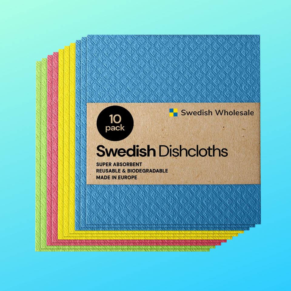 Say Goodbye To Paper Towels And Hello To Swedish Dishcloths: The