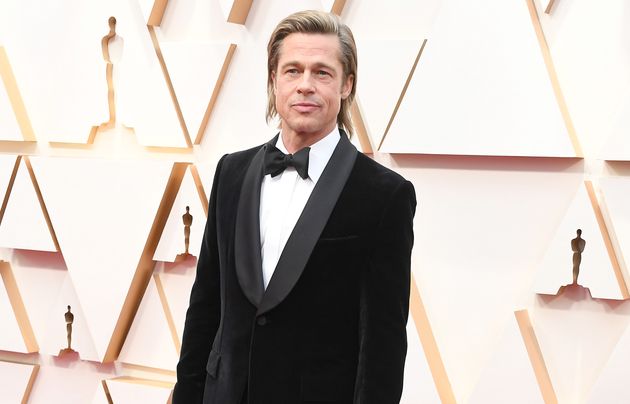 Brad Pitt à la cérémonie des Oscars, le 9 février 2022.