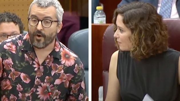 Javier Padilla e Isabel Díaz Ayuso.