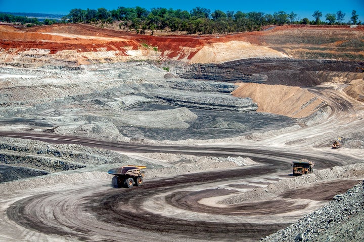 Coal mine in Queensland