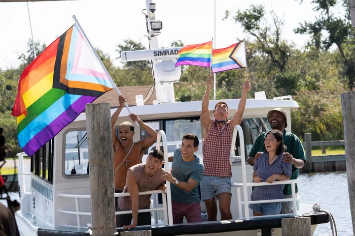 The stars of Fire Island