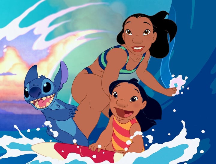 A still from "Lilo & Stitch," 2002, © DISNEY.