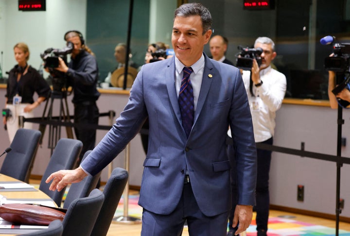 Pedro Sánchez, en Bruselas