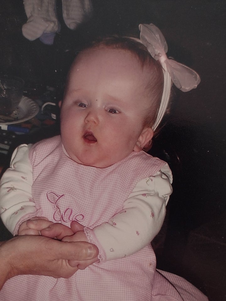 The author's daughter, Zoe, not long after her first birthday.