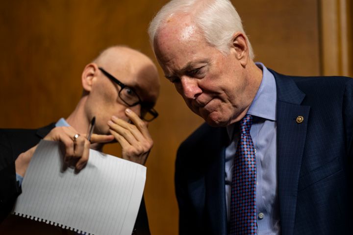 Texas Sen. John Cornyn, who led negotiations for Republicans over a bipartisan gun safety proposal, has already faced blowback from his own party. 