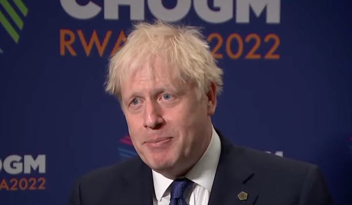 Boris Johnson in Rwanda