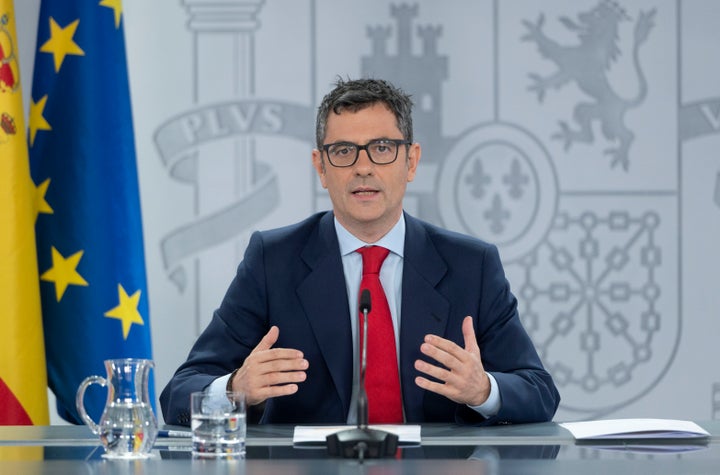 El ministro de la Presidencia, Relaciones con las Cortes y Memoria Democrática, Félix Bolaños.