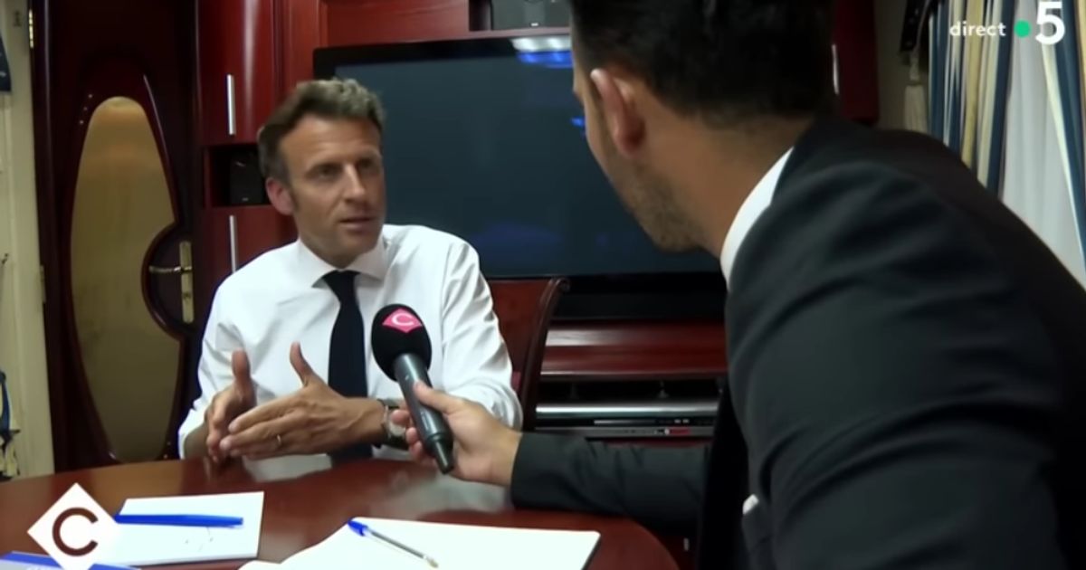 L'interview de Macron, en route pour Kiev, par Mohamed Bouhafsi ne passe pas