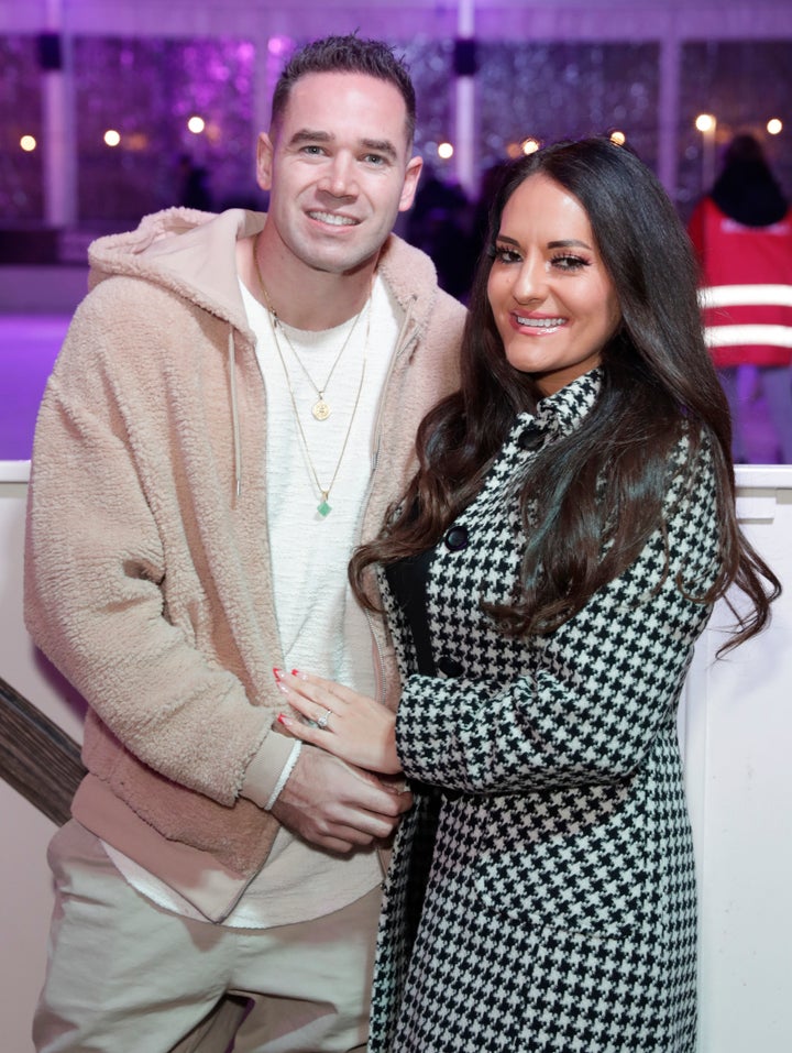 Kieran Hayler and Michelle Pentecost 