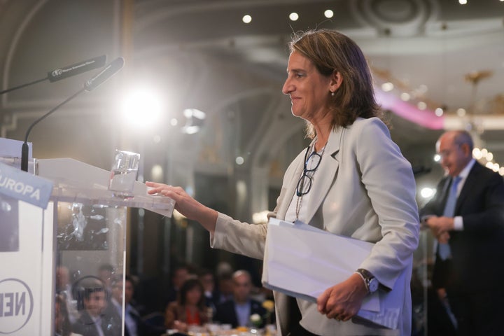 La ministra para la Transición Ecológica, Teresa Ribera, en una imagen de archivo.