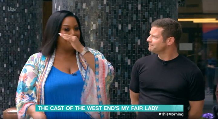 Alison Hammond and Dermot O'Leary on Friday's This Morning