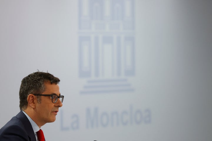 El ministro de la Presidencia, Relaciones con las Cortes y Memoria Democrática de España, Félix Bolaños.