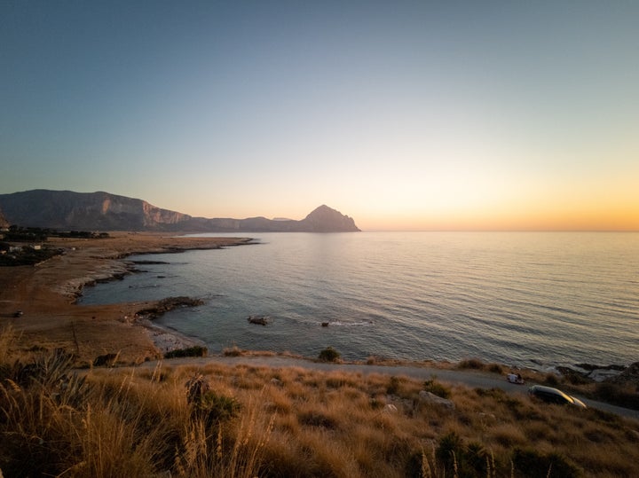 Atardecer en San Vito Lo Capo (Sicilia).
