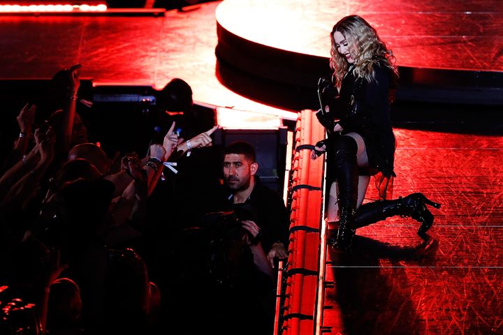 Madonna, en directo