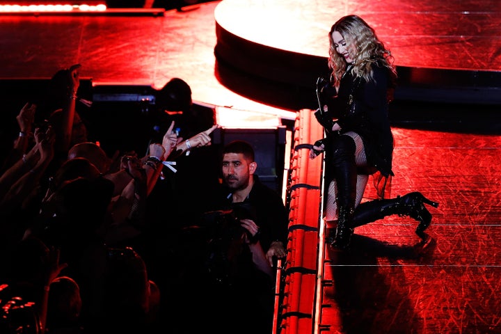 Madonna, en directo