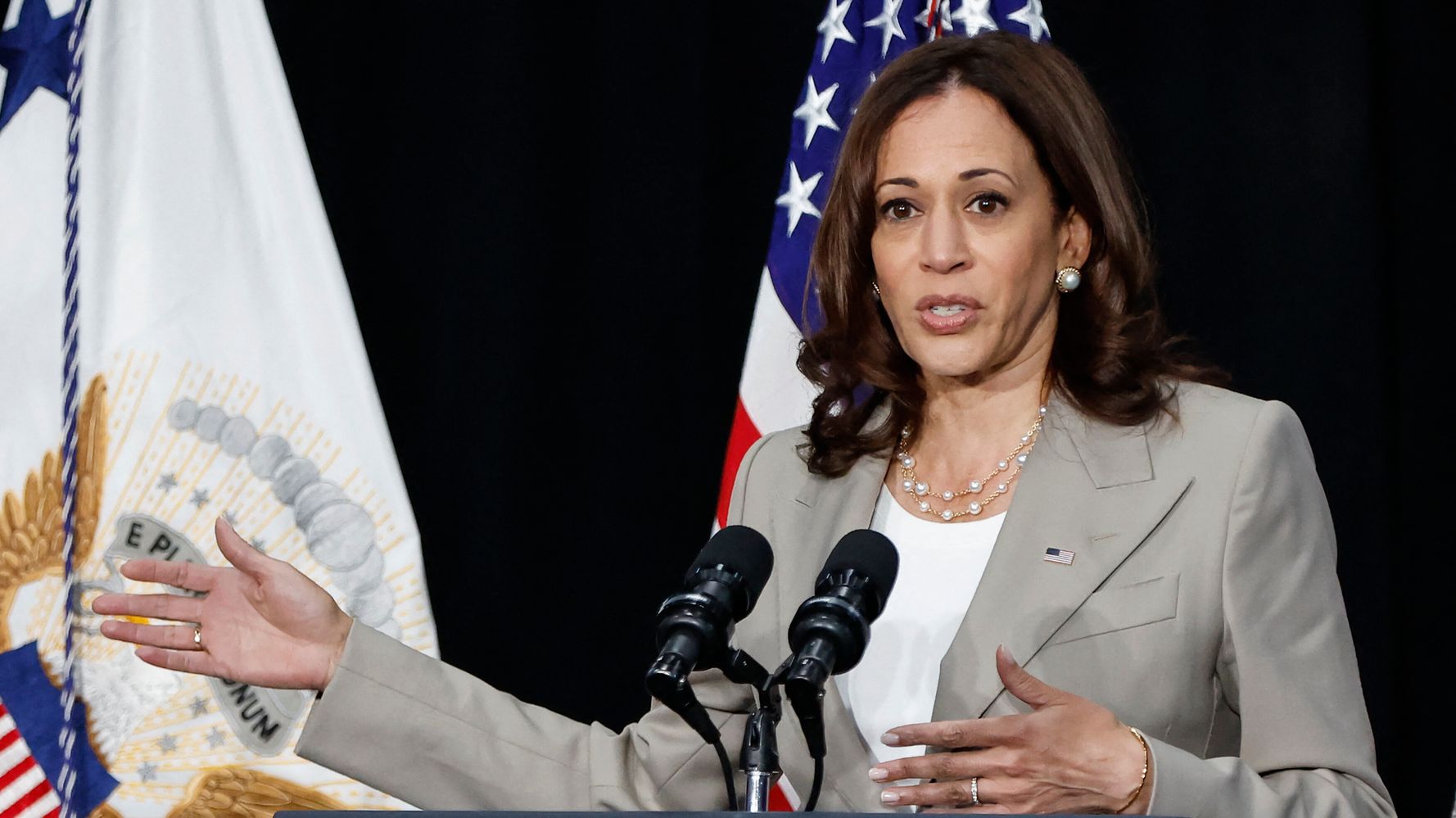 Kamala Harris Says Birth Control, Same-Sex Marriage At Risk With Roe Decision