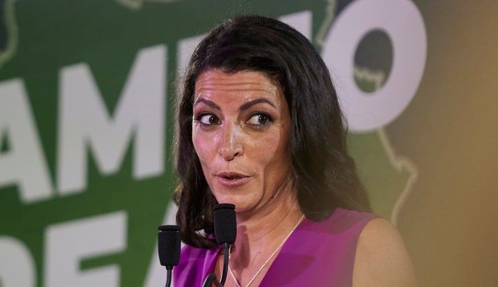 Macarena Olona, candidata de Vox en Andalucía.