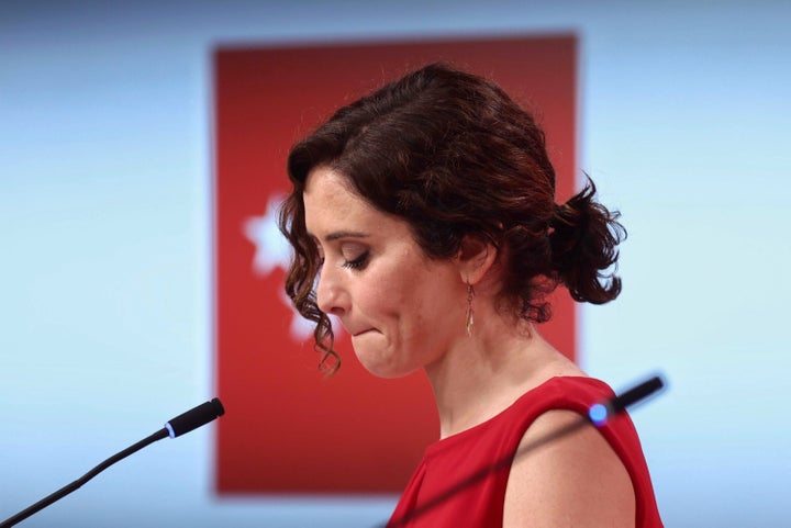 Isabel Díaz Ayuso, el pasado 6 de junio.