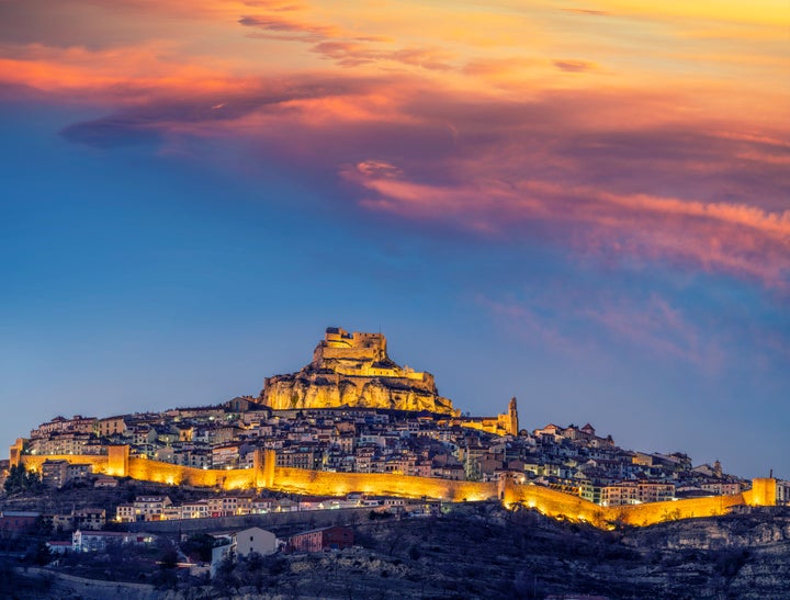 El impresionante castillo de Morella.