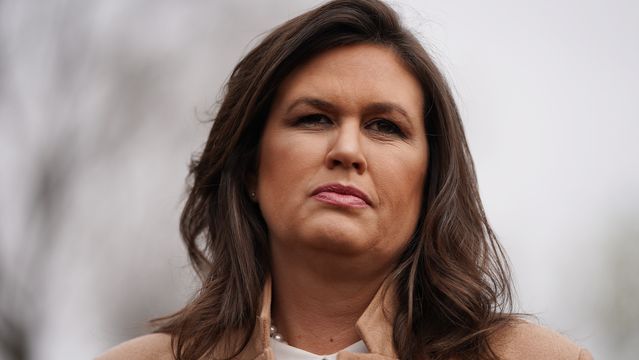 Sarah Huckabee Sanders Vows 'Kid' In Womb Will Be As Safe As Those In Classrooms.jpg