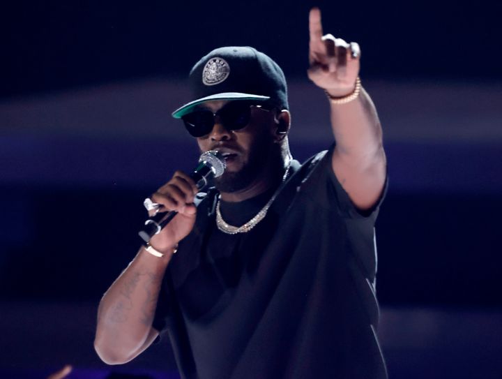 Sean "Diddy" Combs performs onstage during the 2022 BET Awards at Microsoft Theater on June 26 in Los Angeles, California.