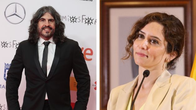 JJ Vaquero e Isabel Díaz Ayuso.