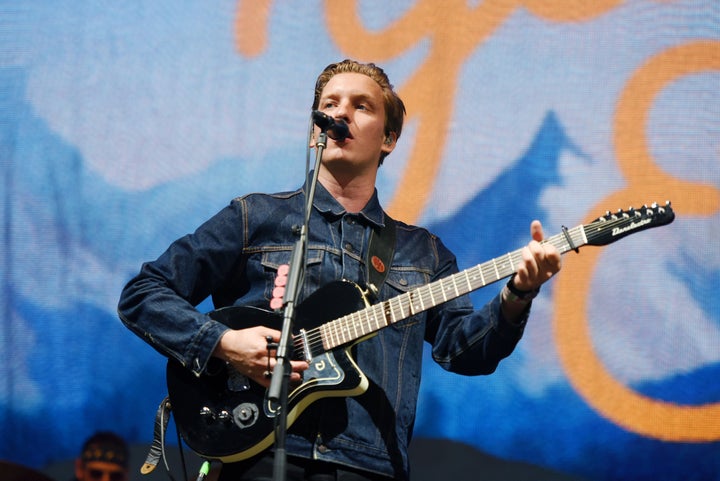 George Ezra performs on the John Peel stage during day five of Glastonbury Festival at Worthy Farm, Pilton on June 26, 2022 in Glastonbury, England. (Photo by Matthew Baker/Redferns)