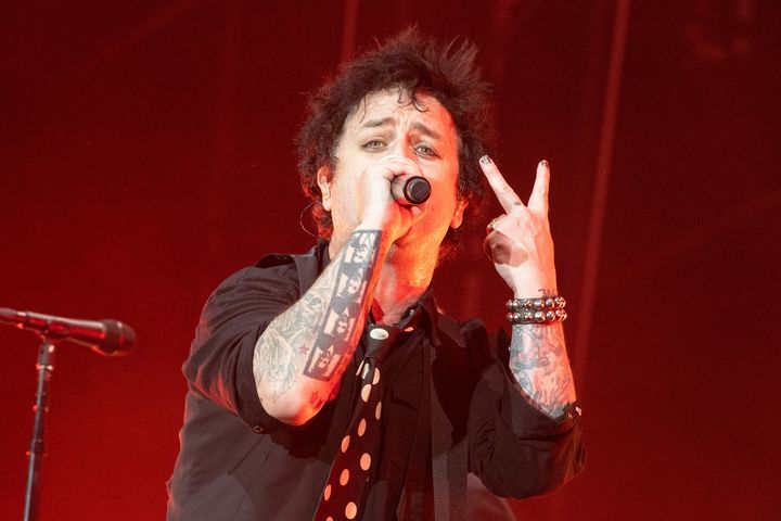Green Day frontman Billie Joe Armstrong.