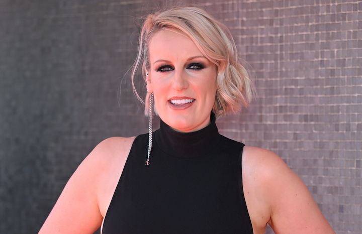 Steph McGovern at the TV Baftas last month
