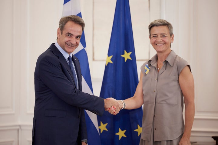 Kyriakos Mitsotakis - Margrethe Vestager