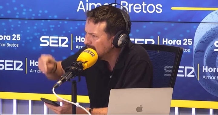 Pablo Iglesias, en 'El Ágora' de la Cadena Ser.