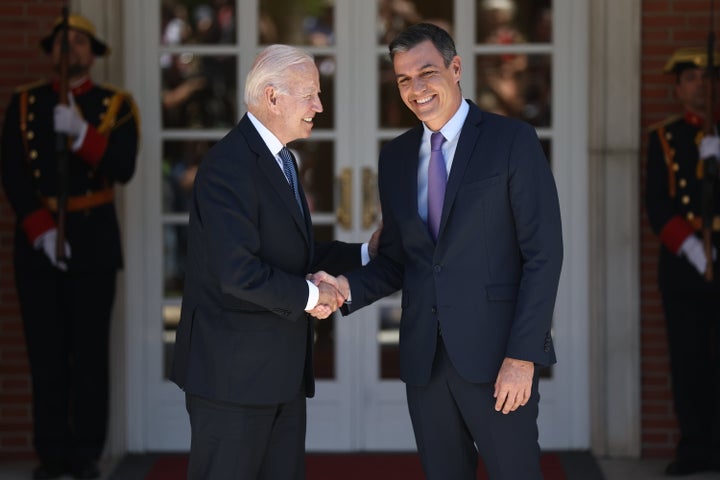 Biden y Sánchez