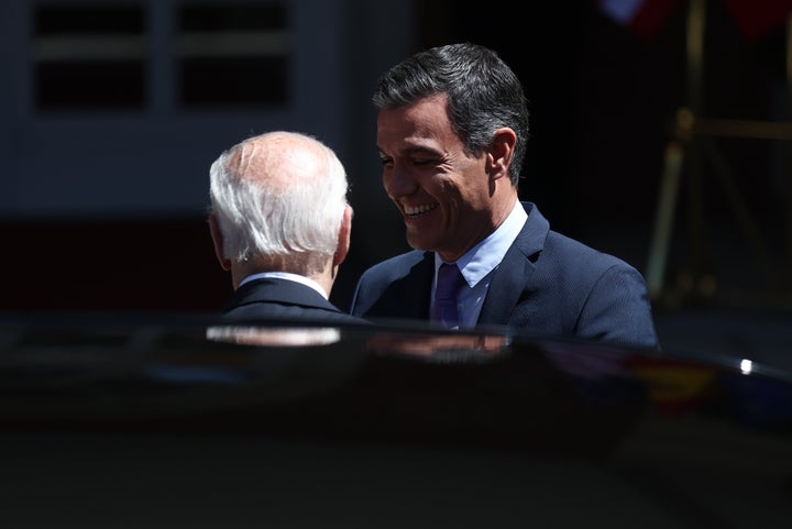 Pedro Sánchez y Joe Biden