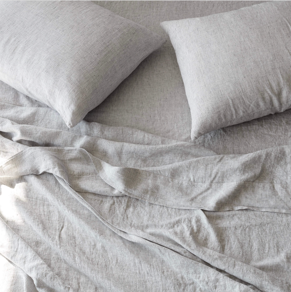 Stonewashed Linen Shams – The Citizenry