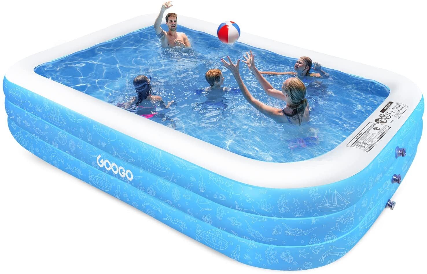 big inflatable pool