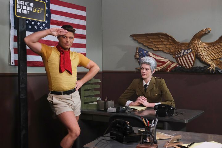 Each episode of "The Book of Queer" embraces camp, with musical numbers, sexy twists on period garb and modern lingo.