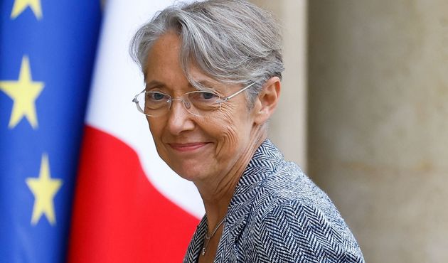 La Première ministre Élisabeth Borne le 23 mai 2022 à l'Élysée.