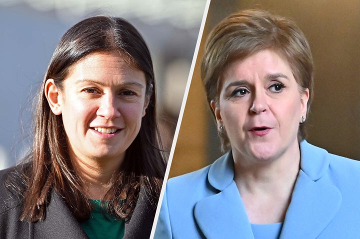 Lisa Nandy and Nicola Sturgeon