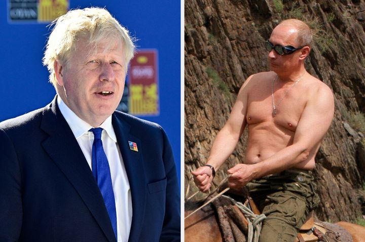 Boris Johnson said Putin would not have invaded Ukraine if he were a woman