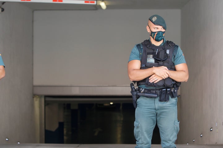 Foto de archivo de un Guardia Civil en Mallorca.
