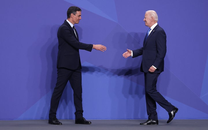 Sánchez y Biden