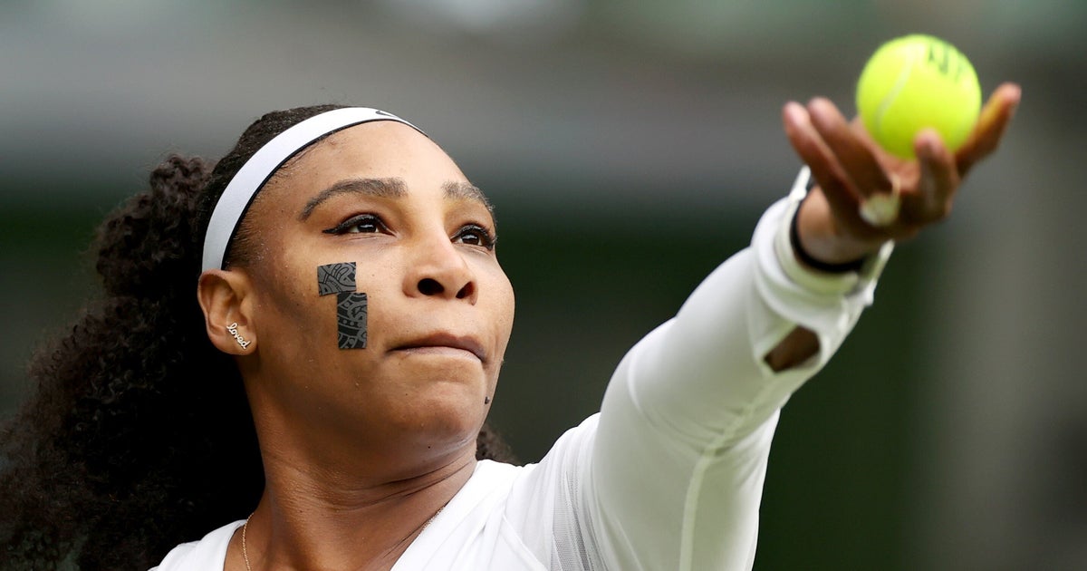 Why Did Serena Williams Have Black Tape On Her Face At Wimbledon