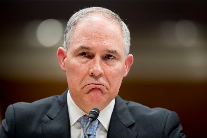 Scott Pruitt, the former Oklahoma attorney general, served as President Donald Trump's first EPA administrator before resigning amid mounting scandals in July 2018.