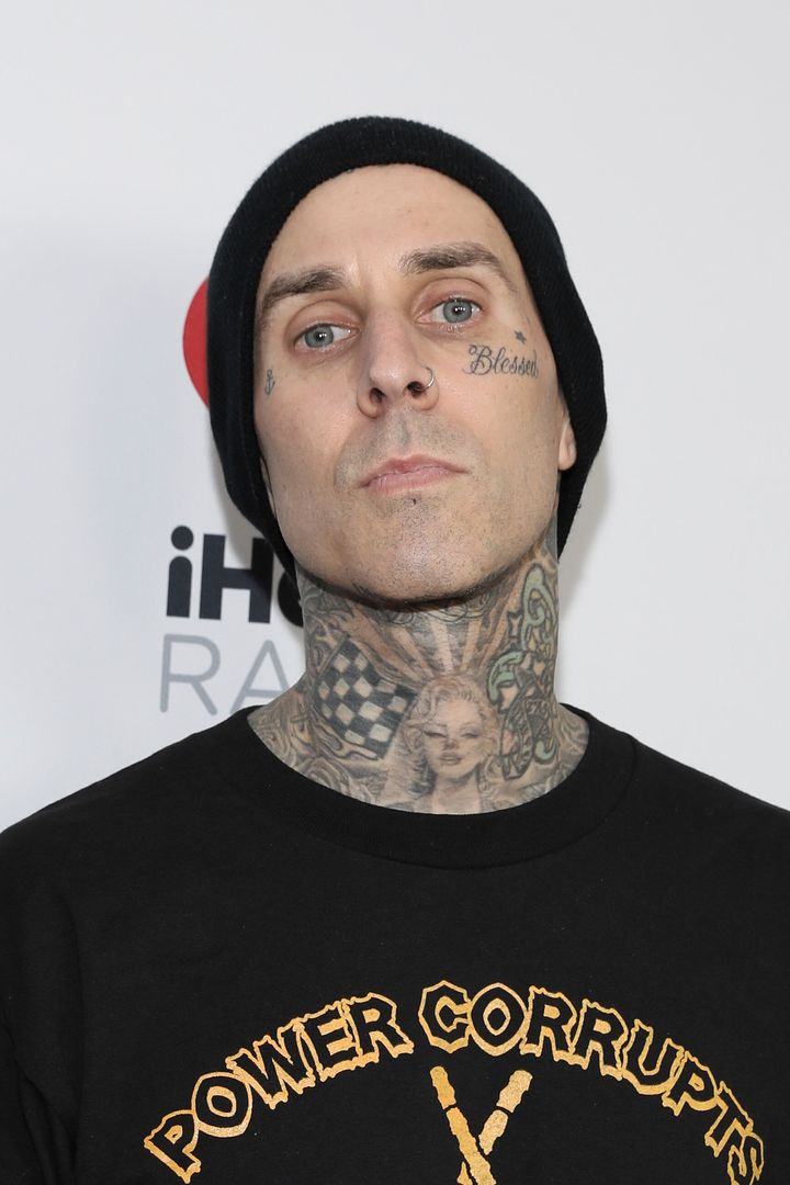 Travis Barker was hospitalized after complaining of severe abdominal pain.