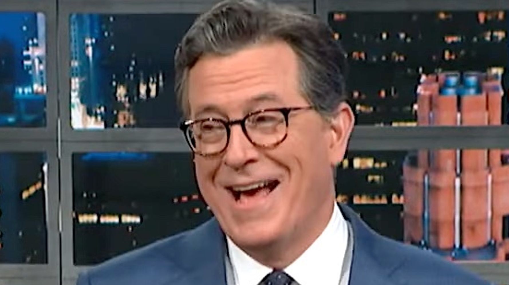 Stephen Colbert Spots One Of The Most Awkward Fox News Moments Yet