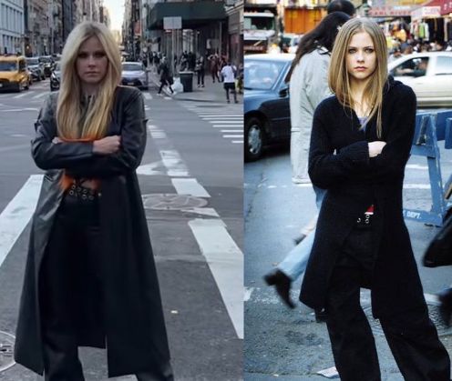 Avril Lavigne recrée la pochette de son premier album, 20 ans après sa